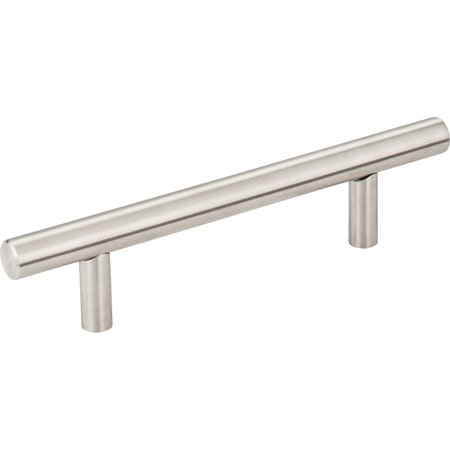 ELEMENTS BY HARDWARE RESOURCES 96 mm Center-to-Center Hollow Stainless Steel Naples Cabinet Bar Pull 154SS